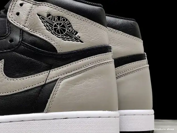 Rep High Air OG Black Grey 555088-013 Retro Jordan 1 Shadow 0323